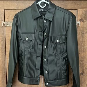 ZARA leather jacket